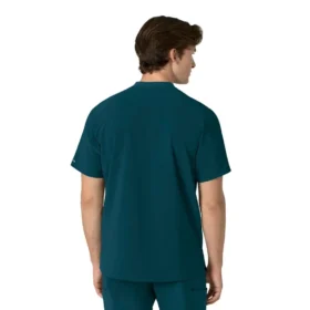 Camisa médica Henley para hombre Force Cross-Flex