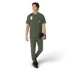 Camisa médica Henley para hombre Force Cross-Flex