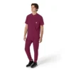 Camisa médica Henley para hombre Force Cross-Flex