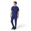 Camisa médica Henley para hombre Force Cross-Flex