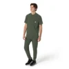 Camisa médica Henley para hombre Force Cross-Flex