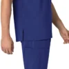 Camisa médica Henley para hombre Force Cross-Flex