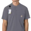 Camisa médica Henley para hombre Force Cross-Flex