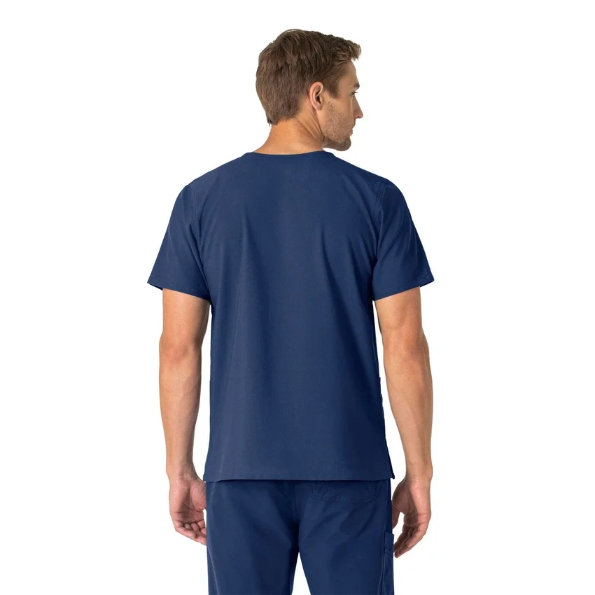 Camisa quirúrgica unisex Force Essentials con cuello en V y 6 bolsillos