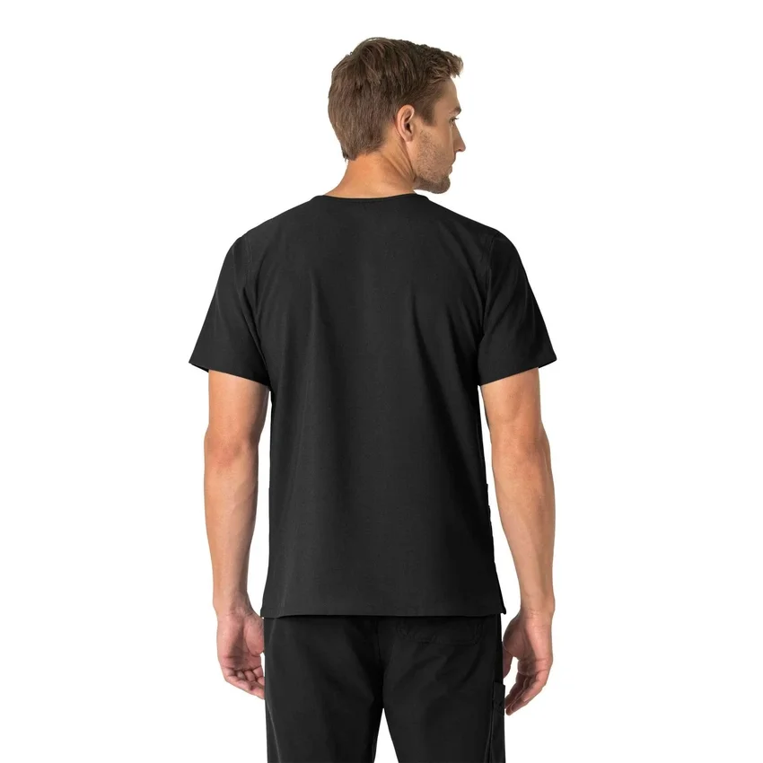 Camisa quirúrgica unisex Force Essentials con cuello en V y 6 bolsillos