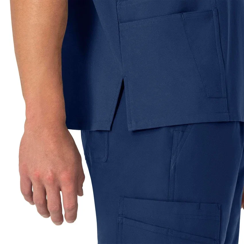 Camisa quirúrgica unisex Force Essentials con cuello en V y 6 bolsillos
