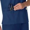 Camisa quirúrgica unisex Force Essentials con cuello en V y 6 bolsillos