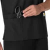 Camisa quirúrgica unisex Force Essentials con cuello en V y 6 bolsillos