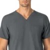 Camisa quirúrgica unisex Force Essentials con cuello en V y 6 bolsillos