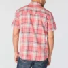 Camisas de cuadros de manguitos cortos de corte holgado Montana Bozeman para hombre