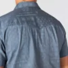 Camisas de cuadros de manguitos cortos de corte holgado Montana Bozeman para hombre