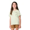 Camisas de manga corta con bolsillo tipo «Garden» para niña (niños pequeños/niños/jóvenes)