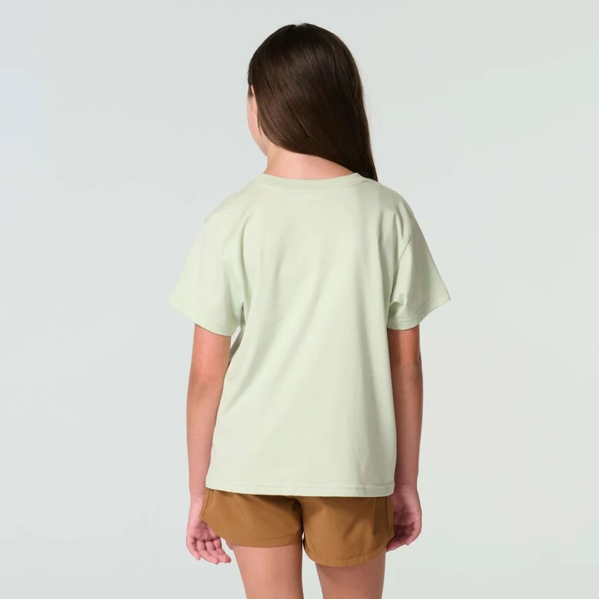 Camisas de manga corta con bolsillo tipo «Garden» para niña (niños pequeños/niños/jóvenes)