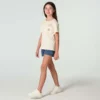 Camisas de manga corta con bolsillo tipo «Garden» para niña (niños pequeños/niños/jóvenes)