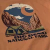 Camisas de manga larga para hombre de tejido grueso con diseño del Parque Nacional de Big Bend