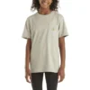 Camisas infantiles de manguitos cortos con bolsillo (niños pequeños/niños/jóvenes)