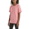 Camisas infantiles de manguitos cortos con bolsillo (niños pequeños/niños/jóvenes)