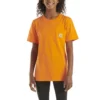 Camisas infantiles de manguitos cortos con bolsillo (niños pequeños/niños/jóvenes)