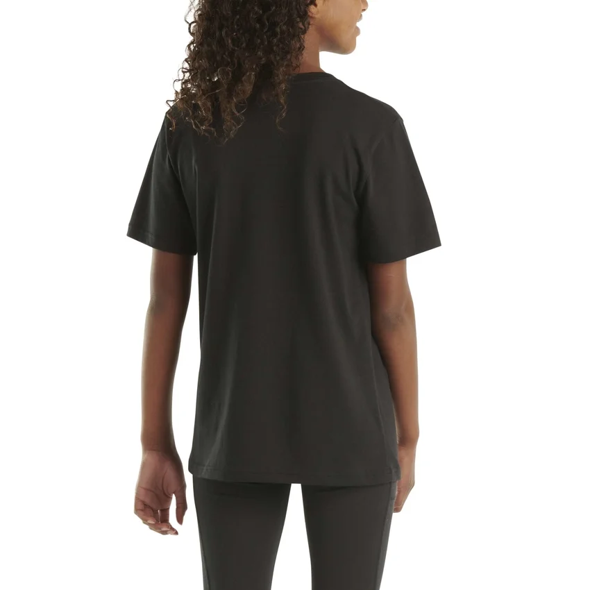 Camisas infantiles de manguitos cortos con bolsillo (niños pequeños/niños/jóvenes)