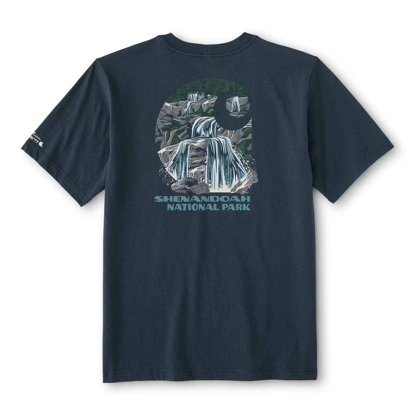 Camiseta con diseño del Parque Nacional Shenandoah para hombre