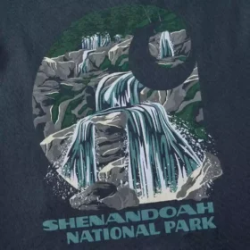 Camiseta con diseño del Parque Nacional Shenandoah para hombre