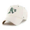 Camiseta de béisbol de los Athletics de 1947, sin teñir, modelo «Clean Up»