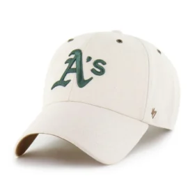 Camiseta de béisbol de los Athletics de 1947, sin teñir, modelo «Clean Up»