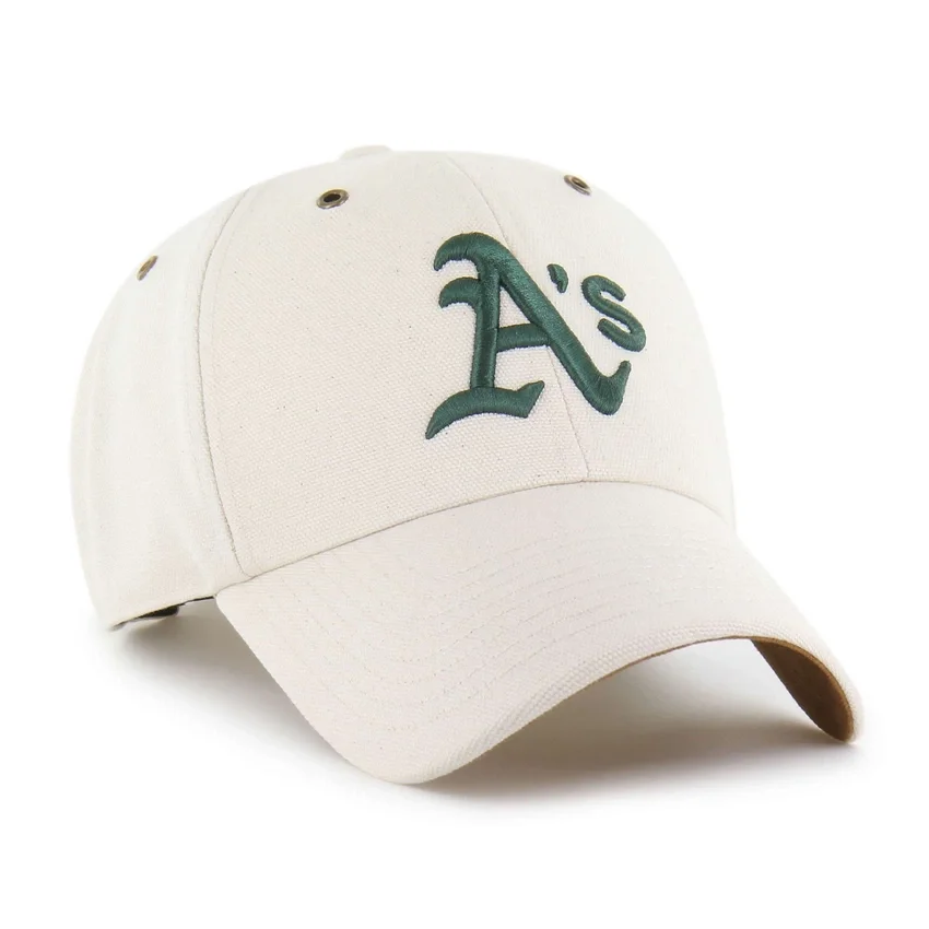 Camiseta de béisbol de los Athletics de 1947, sin teñir, modelo «Clean Up»