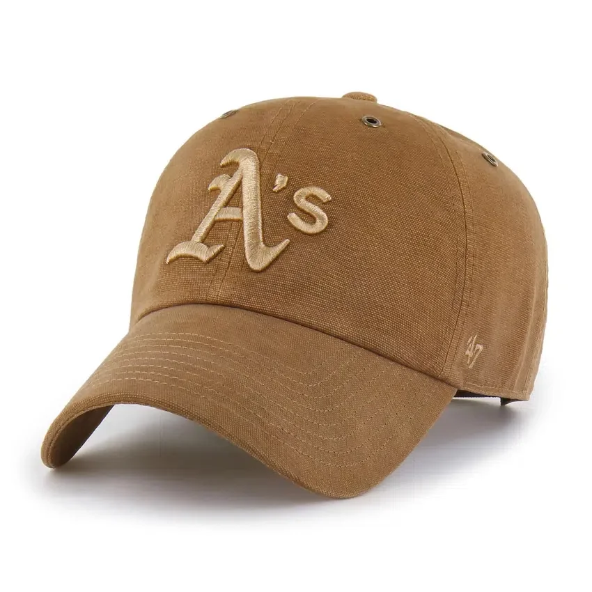 Camiseta de béisbol de los Athletics, modelo '47, teñida, Clean Up