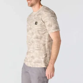Camiseta de camuflaje de corte holgado Irvine para hombre