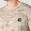 Camiseta de camuflaje de corte holgado Irvine para hombre
