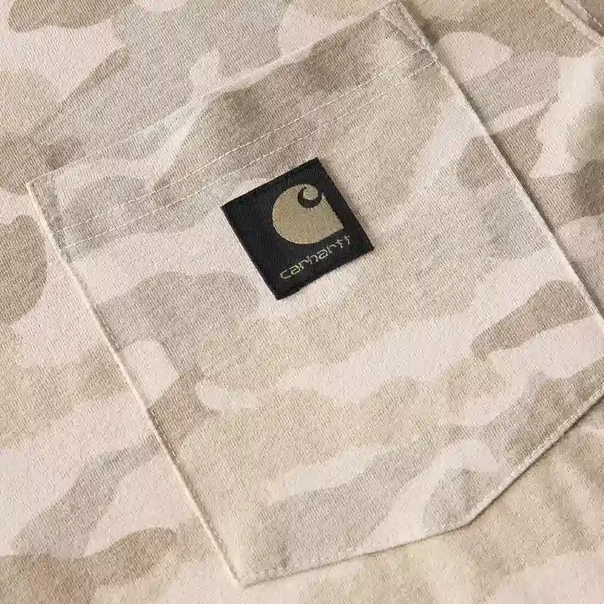 Camiseta de camuflaje de corte holgado Irvine para hombre
