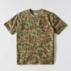 Camiseta de camuflaje de corte holgado Irvine para hombre