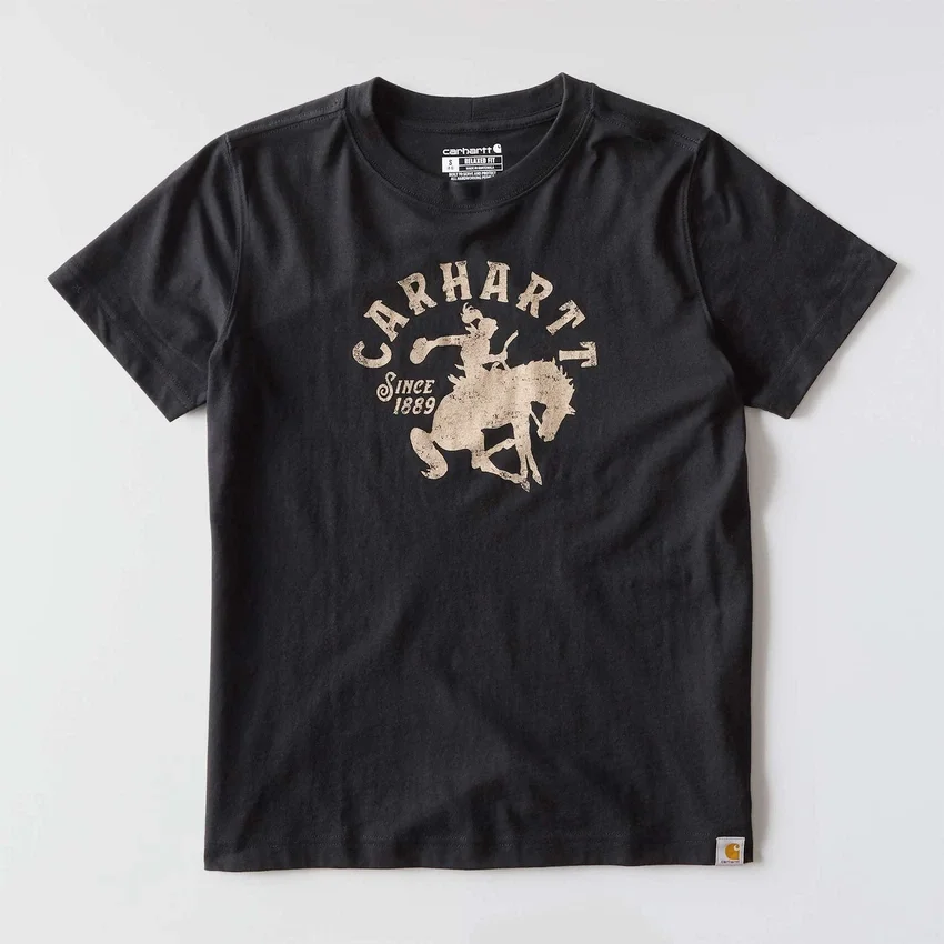 Camiseta de corte holgado para mujer Irvine con estampado ecuestre