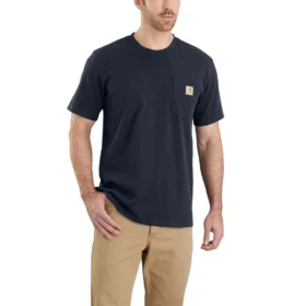 Camiseta de hombre Dearborn de corte holgado, tejido grueso y con bolsillos