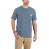 Camiseta de hombre Dearborn de corte holgado, tejido grueso y con bolsillos