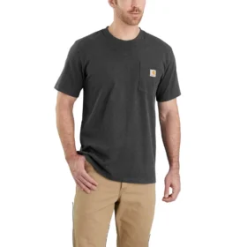 Camiseta de hombre Dearborn de corte holgado, tejido grueso y con bolsillos