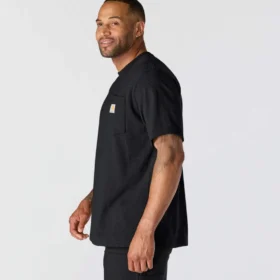 Camiseta de hombre Dearborn de corte holgado, tejido grueso y con bolsillos