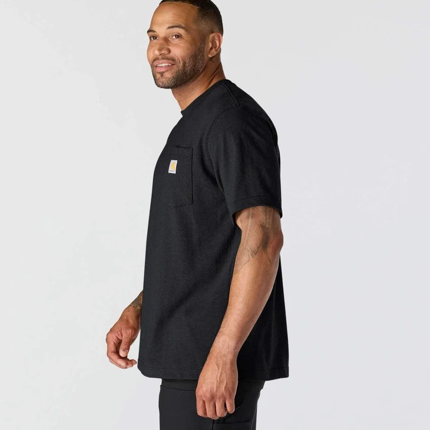 Camiseta de hombre Dearborn de corte holgado, tejido grueso y con bolsillos