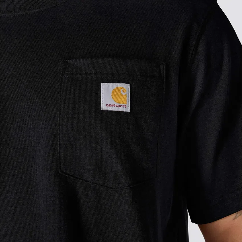 Camiseta de hombre Dearborn de corte holgado, tejido grueso y con bolsillos