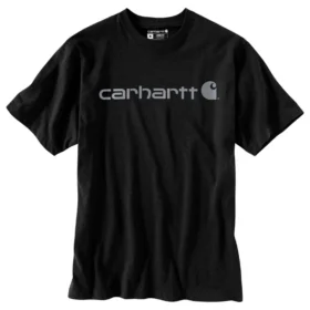Camiseta de hombre Dearborn de corte holgado y tejido grueso con logotipo