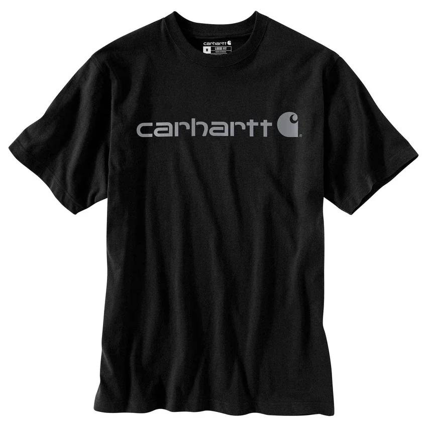 Camiseta de hombre Dearborn de corte holgado y tejido grueso con logotipo