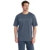 Camiseta de hombre Dearborn de corte holgado y tejido grueso con logotipo