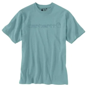 Camiseta de hombre Dearborn de corte holgado y tejido grueso con logotipo