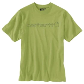 Camiseta de hombre Dearborn de corte holgado y tejido grueso con logotipo
