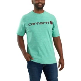 Camiseta de hombre Dearborn de corte holgado y tejido grueso con logotipo