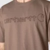Camiseta de hombre Dearborn de corte holgado y tejido grueso con logotipo