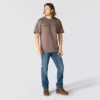 Camiseta de hombre Dearborn de corte holgado y tejido grueso con logotipo