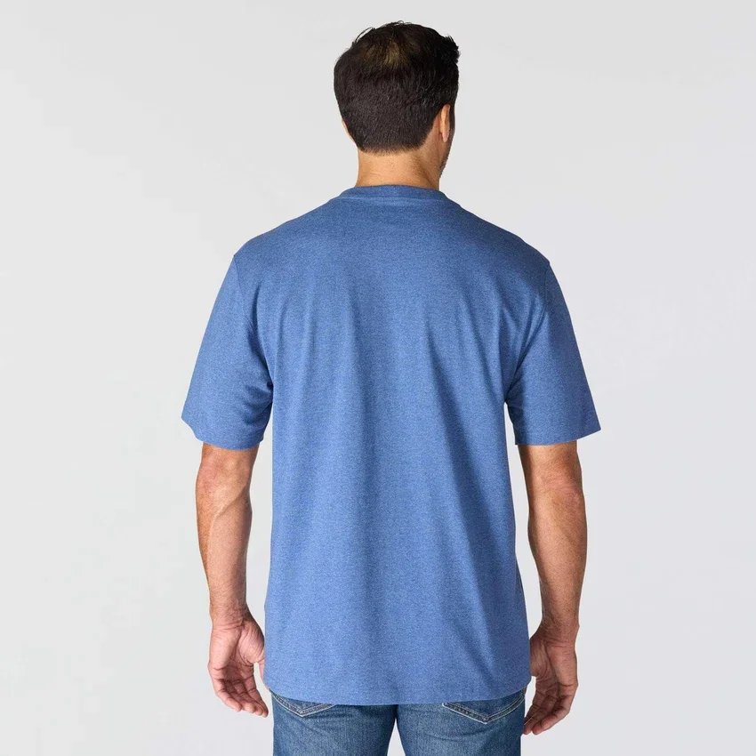 Camiseta de hombre Dearborn de corte holgado y tejido grueso con logotipo