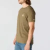 Camiseta de hombre Force de corte holgado con bolsillos y tecnología de absorción de la humedad